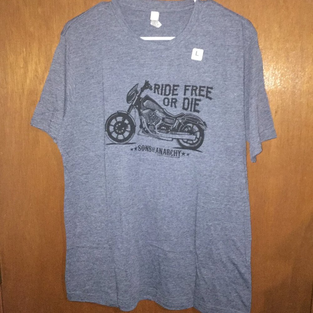 Sons of Anarchy Ride Free or Die shirt